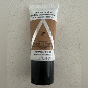 ALMAY SKIN PERFECTING HEALTHY BIOME MAKEUP 1 OZ 150 TAN hypoallergenic NEW